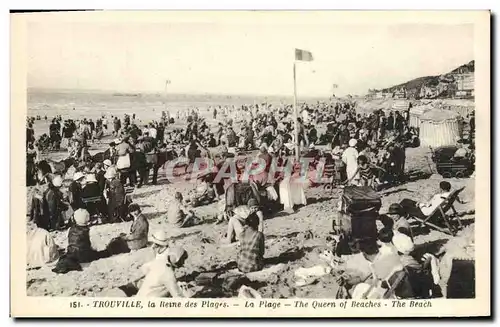 Cartes postales Trouville la Reine des Plages La Plage