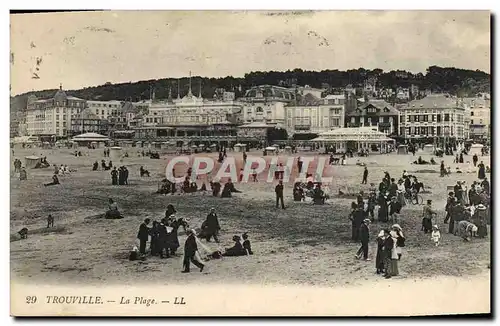 Cartes postales Trouville La Plage