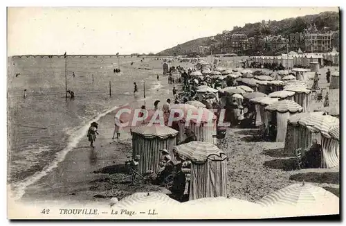 Cartes postales Trouville La Plage