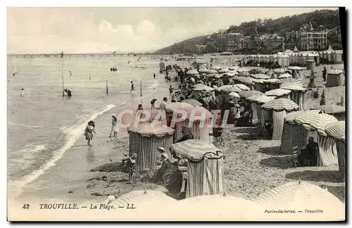 Cartes postales Trouville La Plage