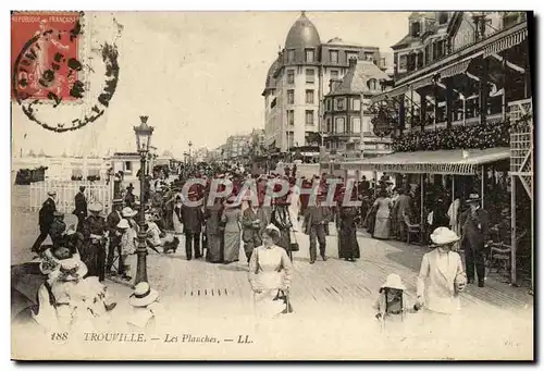 Cartes postales Trouville Les Planches