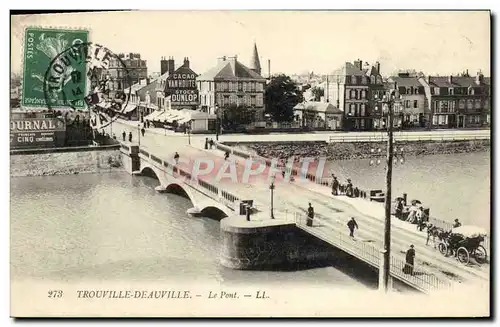 Cartes postales Trouville Deauville Le Pont