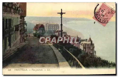 Cartes postales Trouville Vue generale