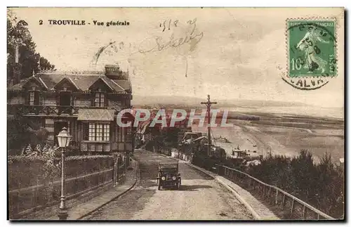 Cartes postales Trouville Vue generale