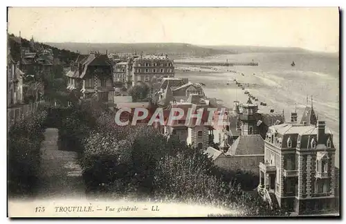 Cartes postales Trouville Vue Generale