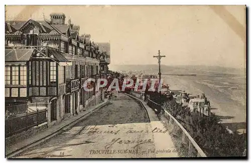 Ansichtskarte AK Trouville Sur mer vue generale des villas