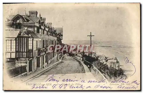 Cartes postales Trouville Sur Mer vue generale des villas