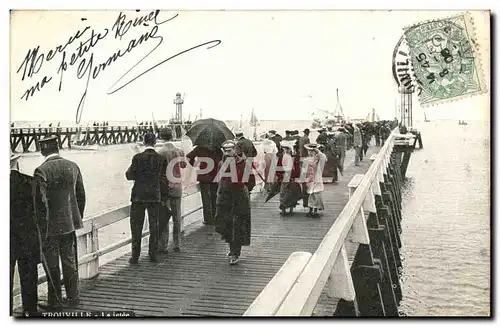 Cartes postales Trouville La jetee