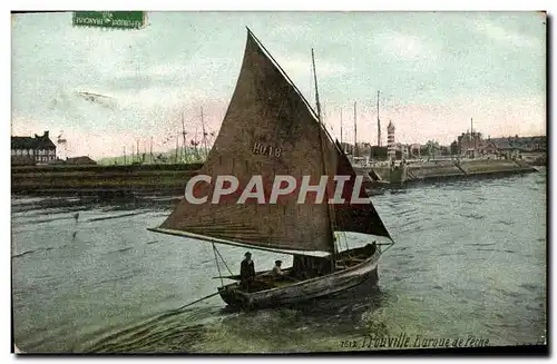 Ansichtskarte AK Trouville Barque de peche