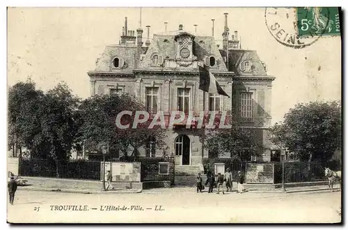 Cartes postales Trouville L&#39Hotel de ville