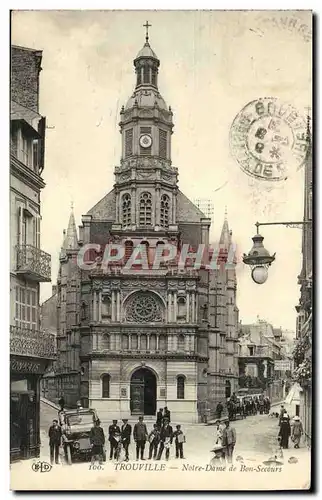 Cartes postales Trouville Notre dame de bon secours