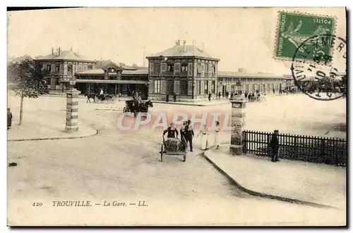 Cartes postales Trouville La Gare