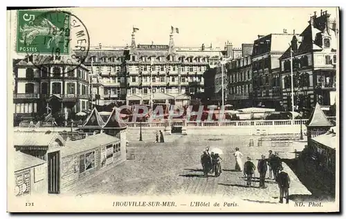 Cartes postales Trouville Sur mer l&#39hotel de paris