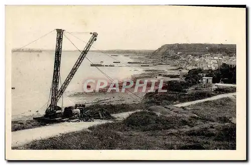 Cartes postales Arromanches Vue panoramique de la plage