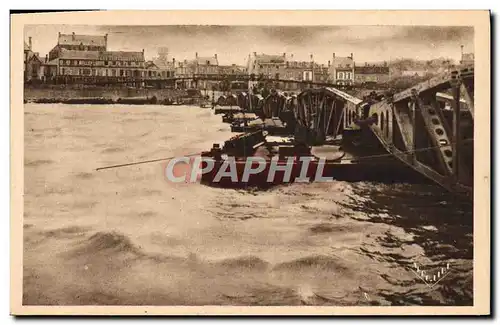 Cartes postales La Normandie Arromanches les bains le port de la Liberation 1944 Miltiaria