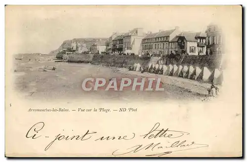 Cartes postales Arromanches Les Bains Vue Sur La Plage