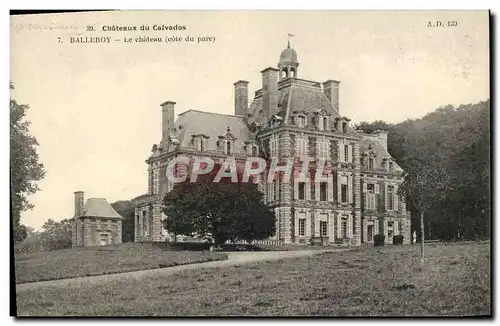 Cartes postales Chateaux du calvados Balleroy Le Chateau