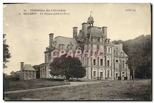 Ansichtskarte AK Chateaux du calvados Balleroy Le Chateau