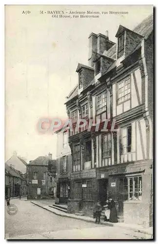 Ansichtskarte AK Bayeux ancienne maison Rue Bienvenue