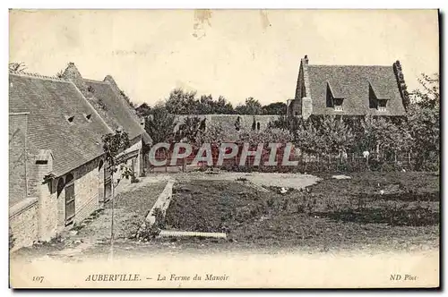 Ansichtskarte AK Auberville La ferme du manoir