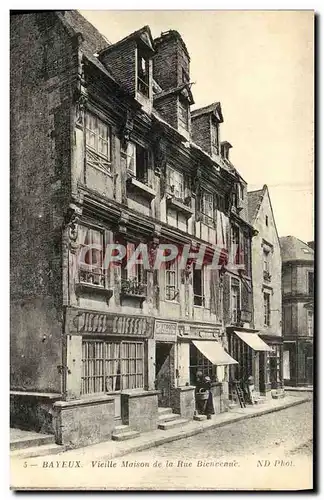 Ansichtskarte AK Bayeux Vieille maison de la rue Bienvenue Coiffeur