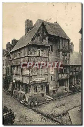 Cartes postales Bayeux Maison de la rue Saint Martin