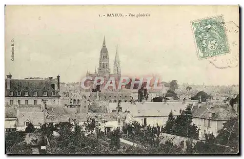 Cartes postales Bayeux Vue generale