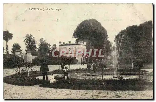 Ansichtskarte AK Bayeux Jardin botanique