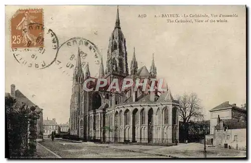 Cartes postales Bayeux le cathedrale vue d&#39ensemble