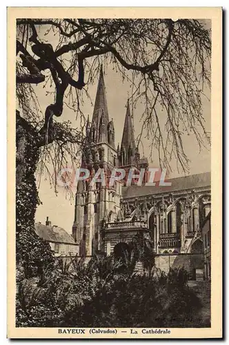 Cartes postales Bayeux La Cathedrale