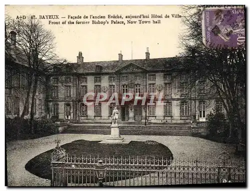 Ansichtskarte AK Bayeux Facade de l&#39ancien eveche Hotel de Ville