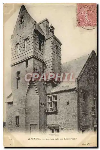 Cartes postales Bayeux Maison dite du Gouverneur