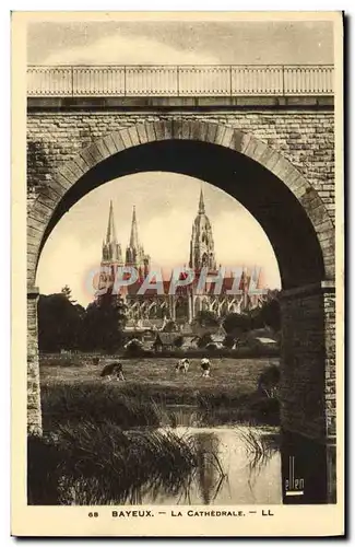 Cartes postales Bayeux La cathedrale