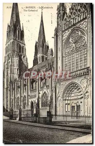 Cartes postales Bayeux Cathedrale