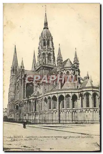 Cartes postales Bayeux La Cathedrale Le choeur et l&#39abside