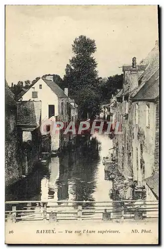 Ansichtskarte AK Bayeux Vue Sur L&#39Aure Superieure