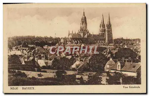 Cartes postales Bayeux Vue Generale