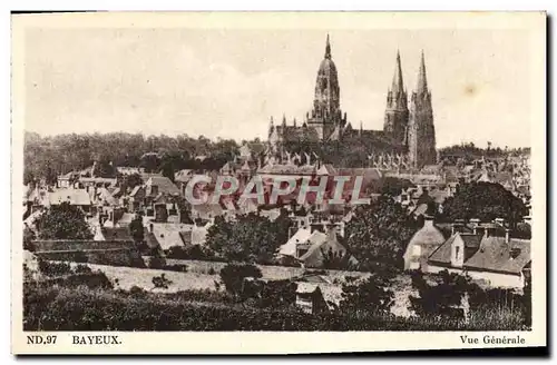 Cartes postales Bayeux Vue Generale