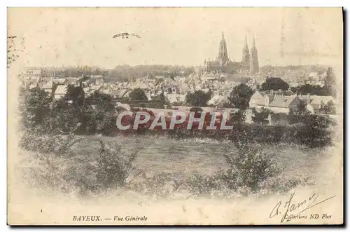 Cartes postales Bayeux Vue Generale