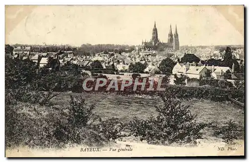 Cartes postales Bayeux Vue Generale