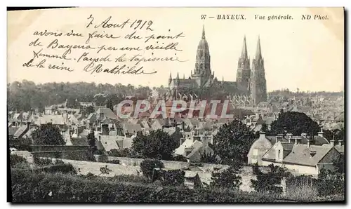 Cartes postales Bayeux Vue Generale