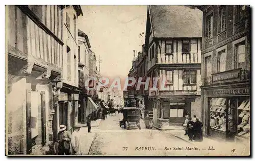 Cartes postales Bayeux Rue Saint Martin