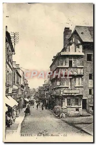 Cartes postales Bayeux Rue Saint Martin