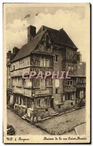 Cartes postales Bayeux Rue Saint Martin