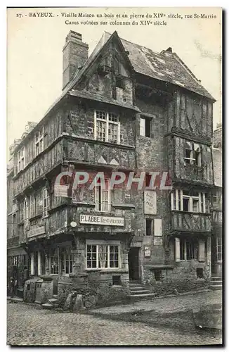 Cartes postales Bayeux Vielle Maison Rue Saint Martin