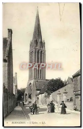 Cartes postales Bernieres L&#39Eglise