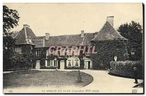 Cartes postales Le Breuil En Auge Chateau