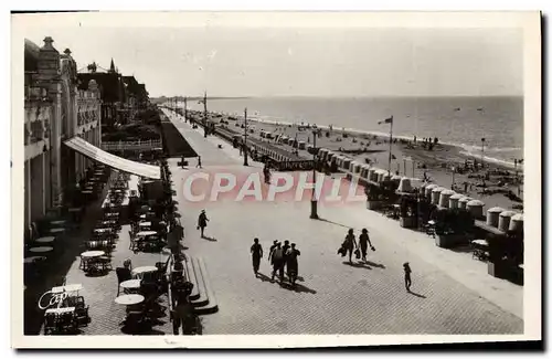 Ansichtskarte AK Cabourg La terrasse des anglais vers l&#39Ouest