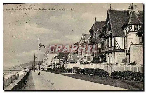 Cartes postales Cabourg Boulevard des Anglais