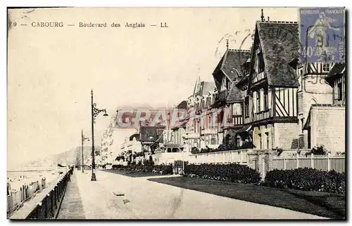 Cartes postales Cabourg Boulevard des Anglais